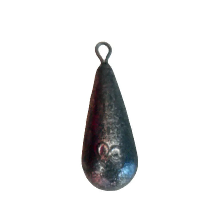 Drop shape band sinker lead fishing weight 20g 30g 40g 50g Tongxin sinker
