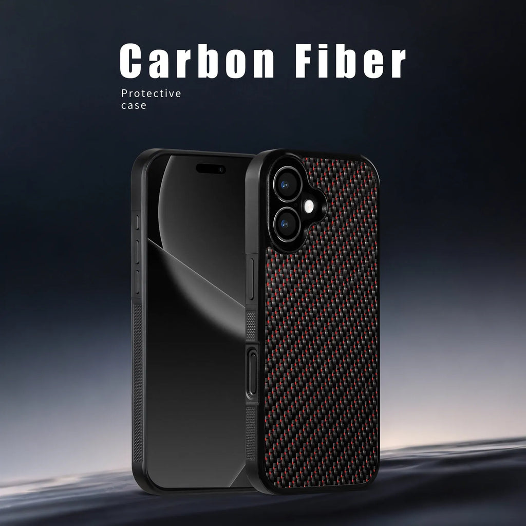 Twill colour phone case in blue compatible with iPhone 12 to 17 Air models