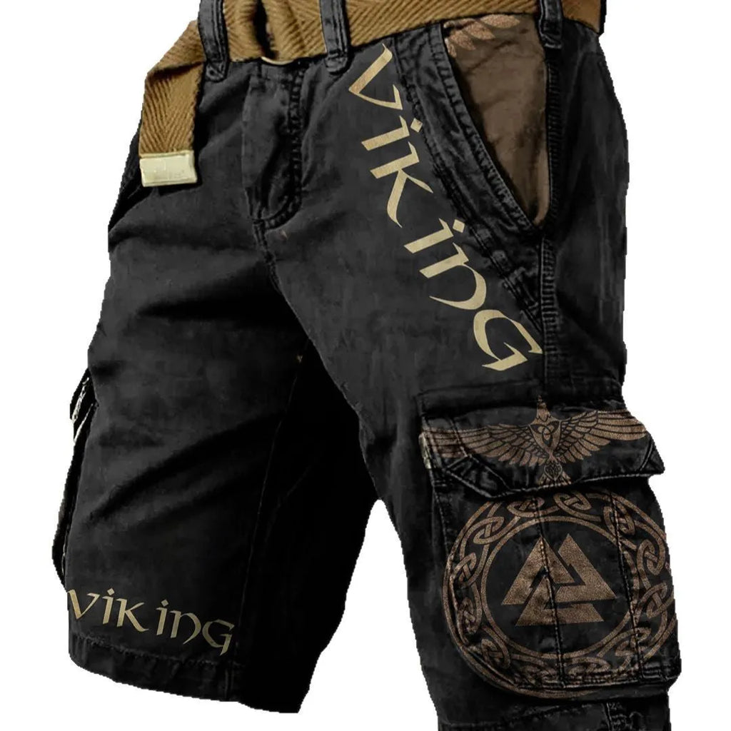 Men's polyester shorts with 3D digital printing and zip fastening in multiple colour patterns