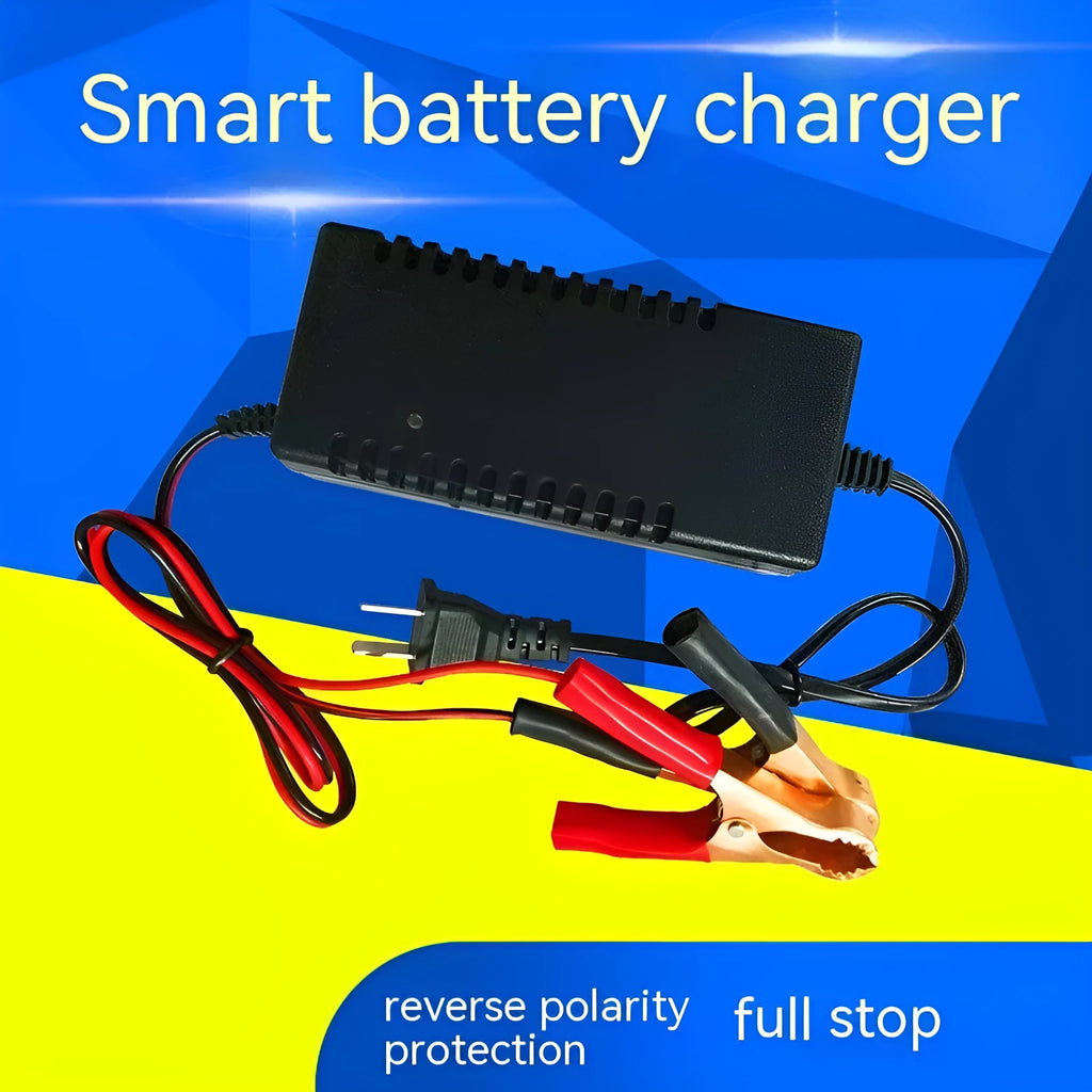 12V 3A lead acid battery charger for motorcycle car and EV maintenance charging