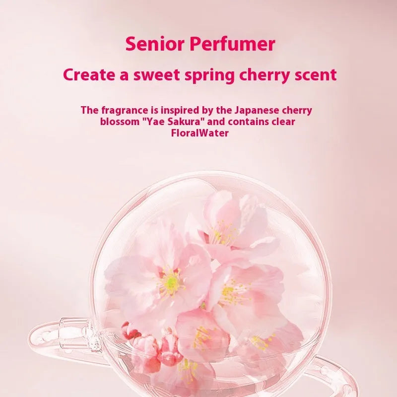 Sakura shampoo conditioner shower gel wash nursing set 500ml bottle
