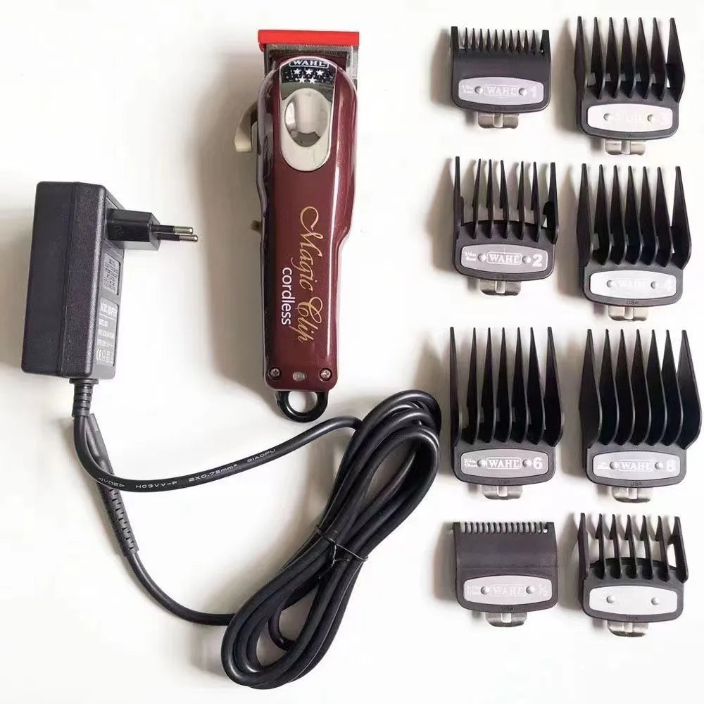 Charging hair clippers with stainless steel cutter head for adult and children's haircuts