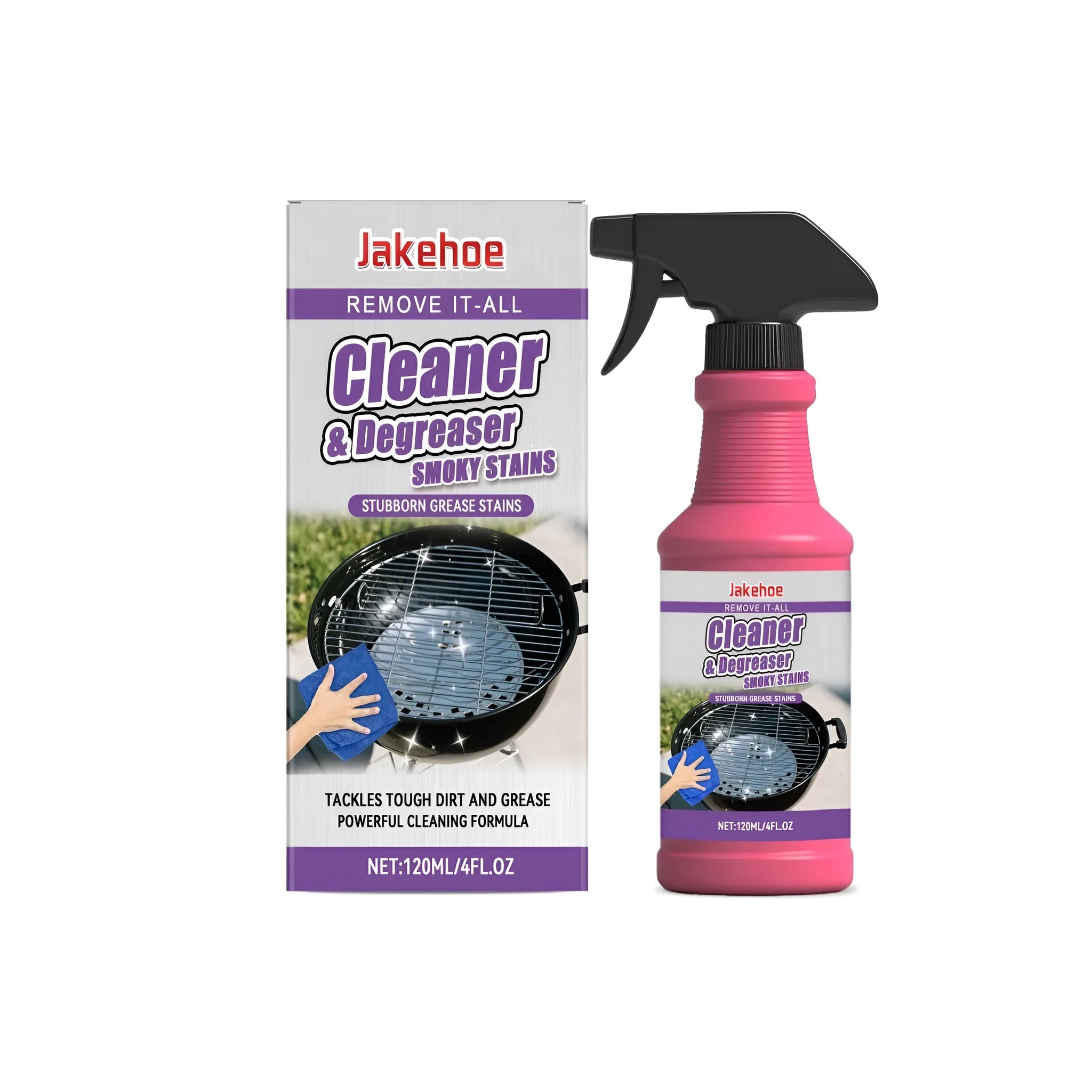 120ml bottle of barbecue grill rack cleaning agent liquid degreaser