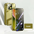 Goggles Anti Privacy Magneto metal phone case in solid colour for iPhone 15 Plus and XR
