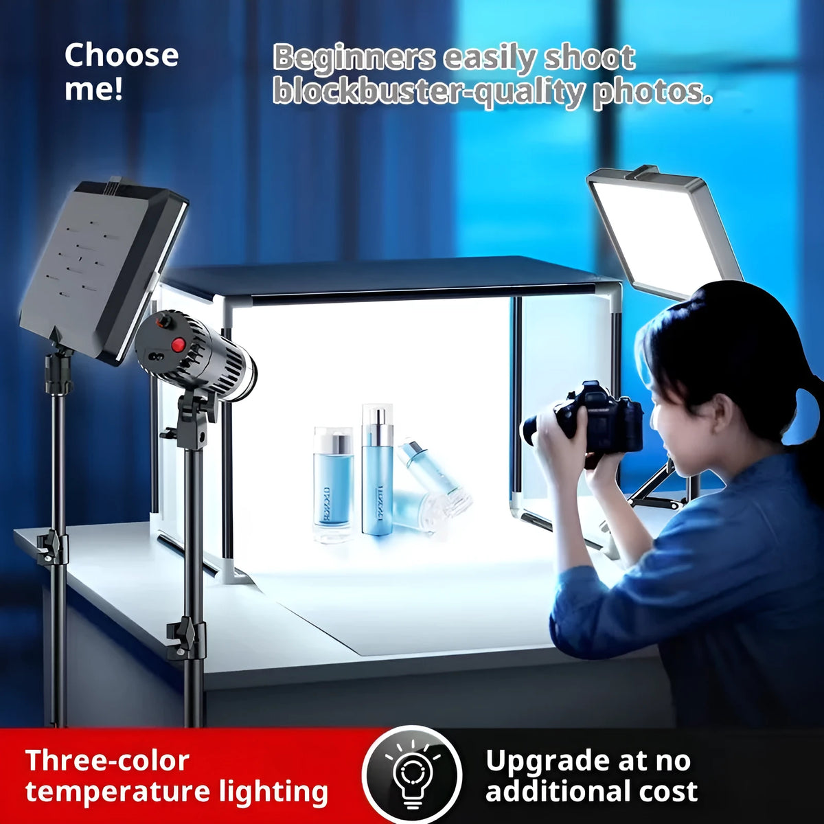 40x60cm LED studio softbox with professional brightening style for photography and video