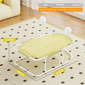 Large grey fabric cat and puppy kennel with breathable summer construction