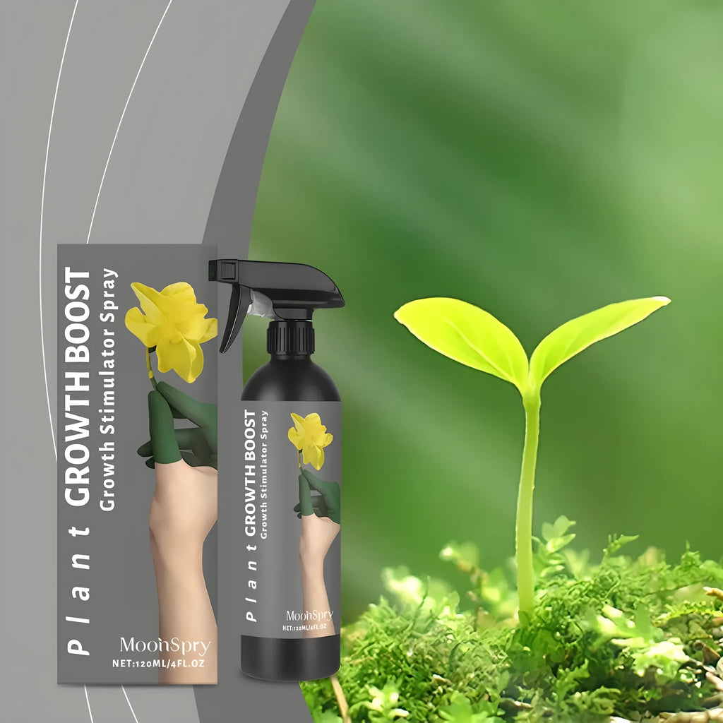 Plant Growth Boost 120ml plant nutrition spray bottle for foliar feeding indoor and outdoor plants