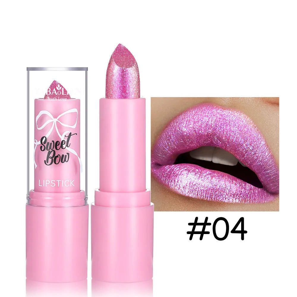 Sweetheart Bow XINGX Diamond Lipstick tube in the Starlight Diamond series with six colour options