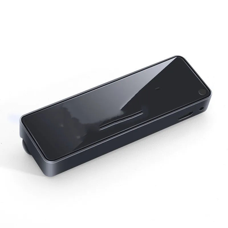 Black automobile air outlet aromatherapy ambience light with LED lighting and perfume function