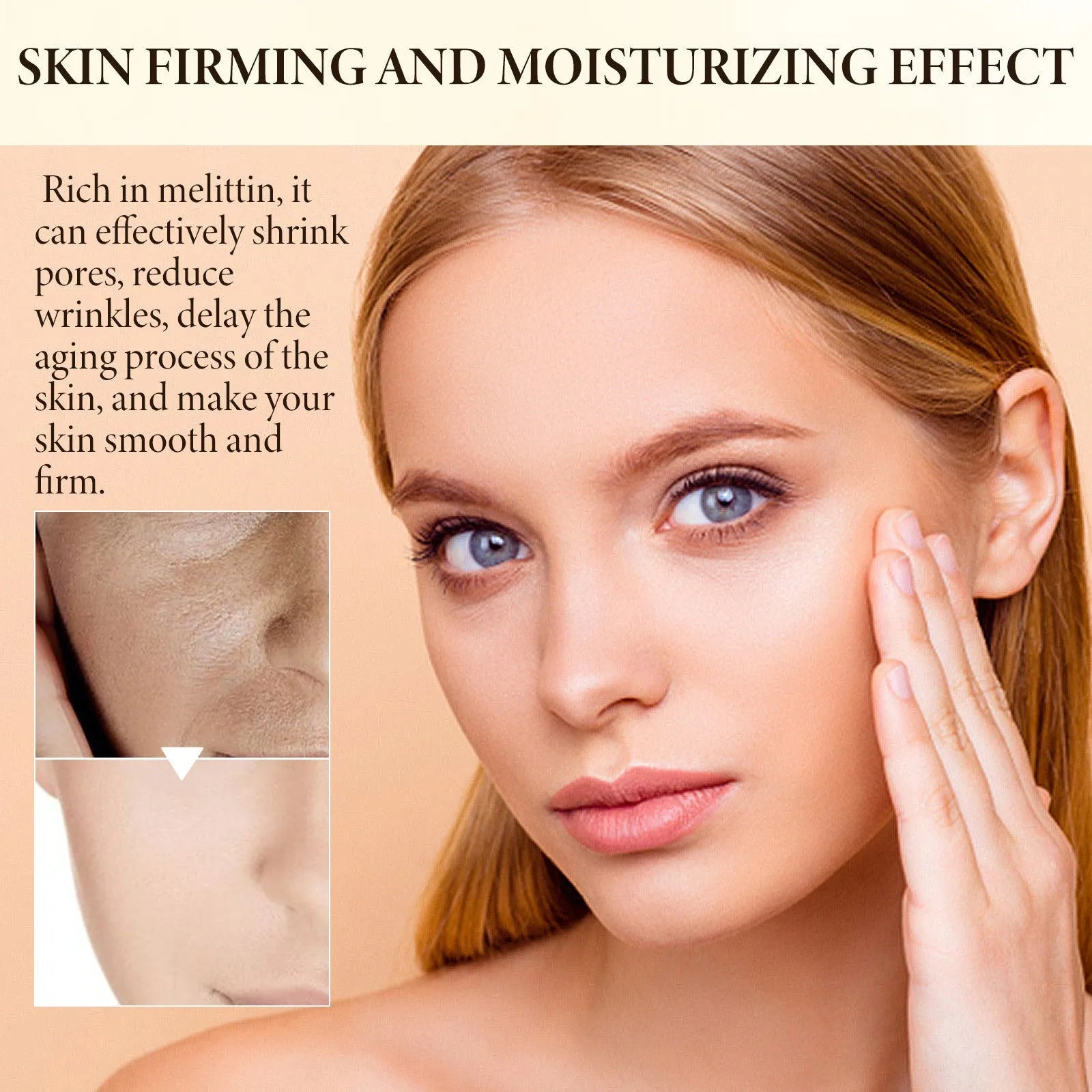 OUHOE Bee Firming Cream 30g container with hydrating nourishing firming properties
