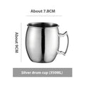 Stainless steel Moscow mule cup with copper plating in multiple colour options