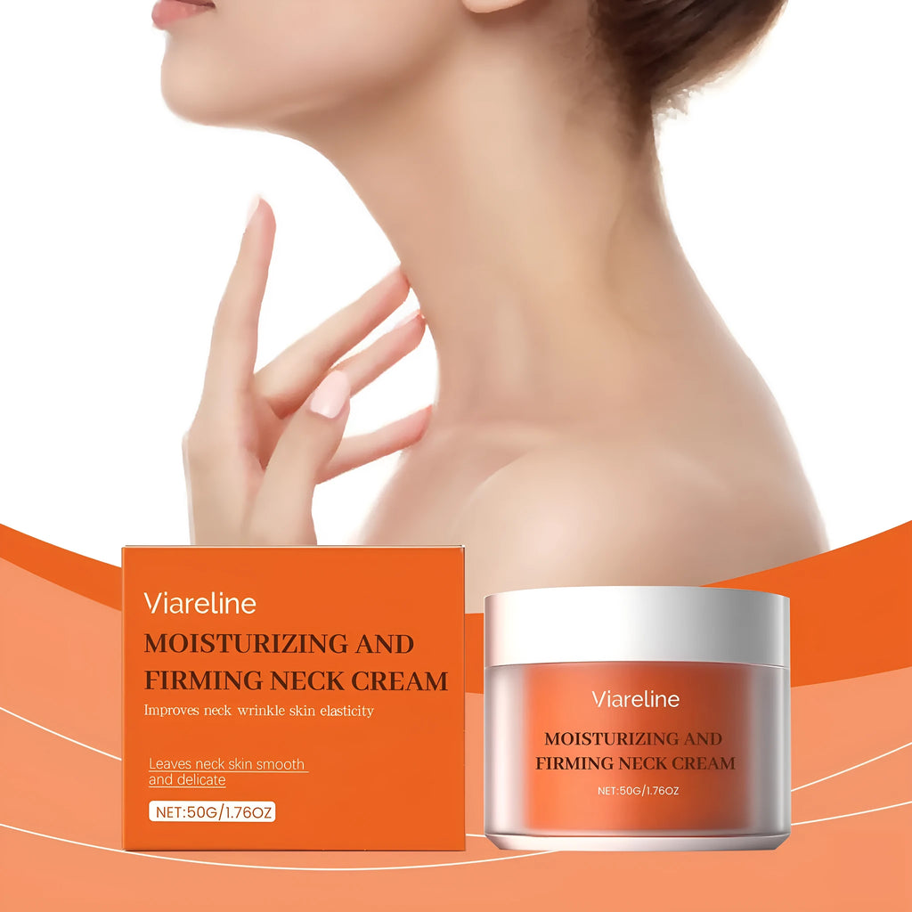 Daily neck contour moisturising cream 50g jar with compact packaging
