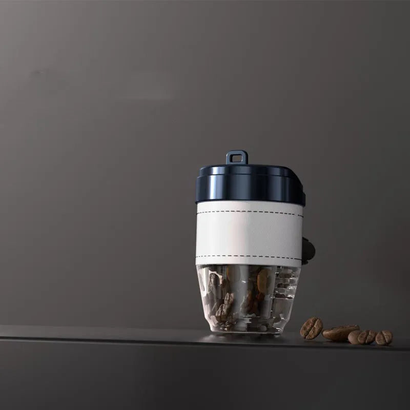 Coffee cup shaped car air freshener in plastic with solid fresh fragrance