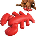 Red nylon dog chew toy for large breeds and aggressive chewers, measuring 170mm long.