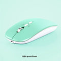 AI intelligent voice translation wireless charging mouse in gold with 2.4GHz and 2000DPI optical sensor