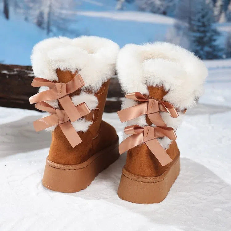 Women's coffee brown sheepskin leather boots with hollow-out design and extra-high heel over 8 cm, sizes 37-43.