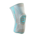 Cotton mountaineering knee pad in green, blue, or yellow for sports knee protection