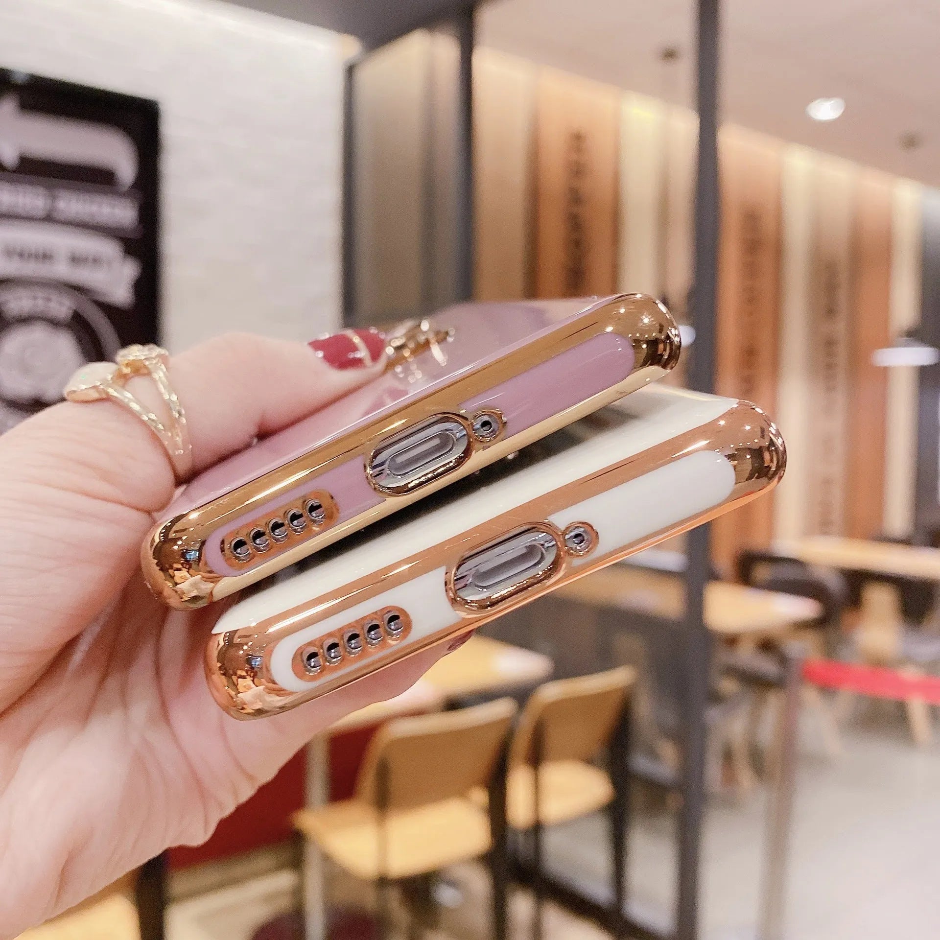 Huawei P40 Pro phone case with magnetic ring bracket in black TPU material