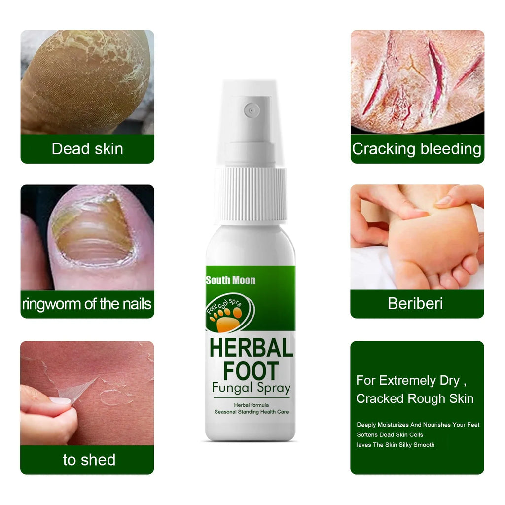 30ml foot skin nourishing and hydrating care spray bottle with mist applicator