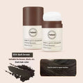Oil control booster powder for hairline and bangs application in compact packaging with natural colour options