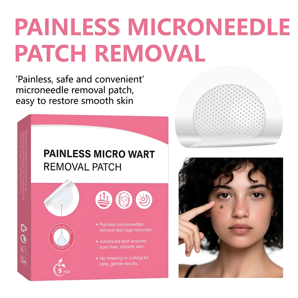 Pack of 9 refreshing cleansing adhesive bandages for body skin care