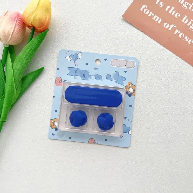 Cartoon magnetic plastic cable fixer holder for desktop USB cables in multiple colour styles