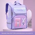 Children's cartoon backpack with animal patterns, Oxford cloth construction, and airpillow burden-reducing straps