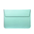 PU leather laptop sleeve bag in solid colour, available in 11, 13, and 15 inch sizes for iPad tablet notebook