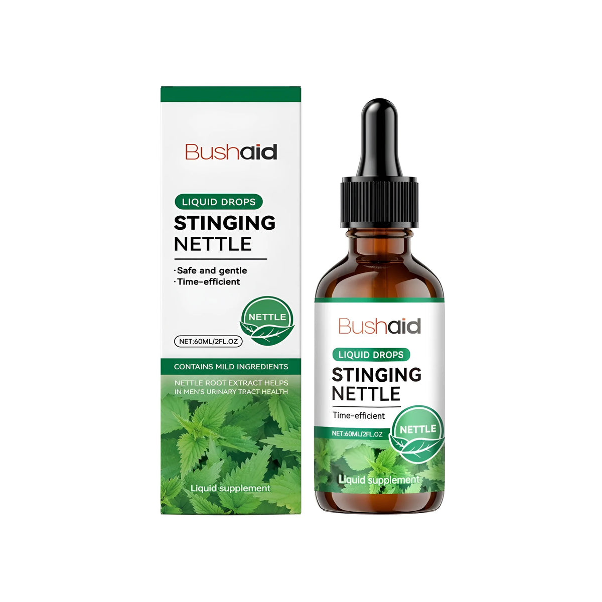 60ml bottle of dietary supplement with mint extract and traditional Chinese medicine extract