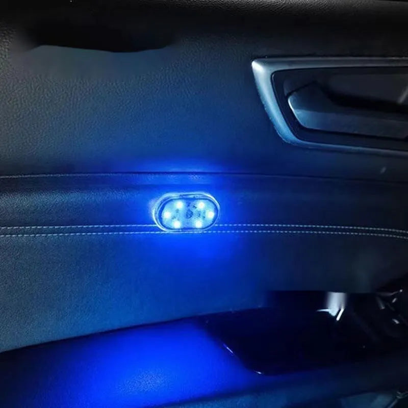 LED car interior touch induction retrofit reading night lamp with aluminium base plate