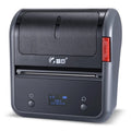 B3S grey commercial smart label printer with 203dpi thermal printing, Bluetooth, 20-75mm label width, 116x110x58mm