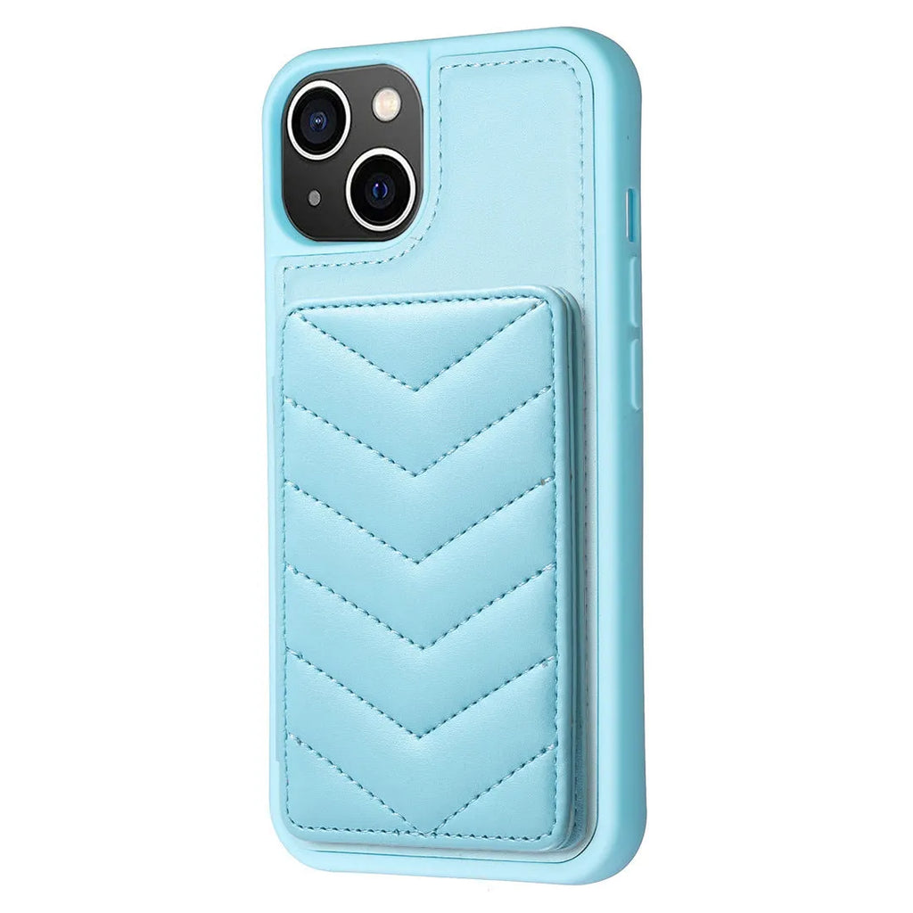 Flip PU leather shoulder crossbody phone case for Apple iPhone in black
