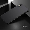 Ultra-thin PP phone case back cover for iPhone in Black, Grey, and White