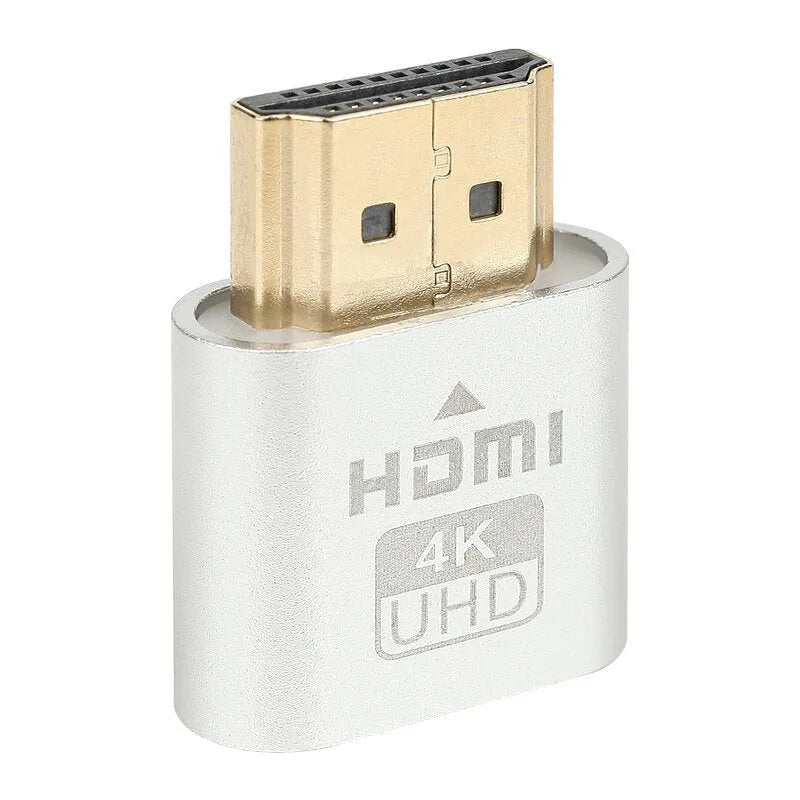 HDMI graphics card dummy plug virtual display adapter with wireless 26.5mm design