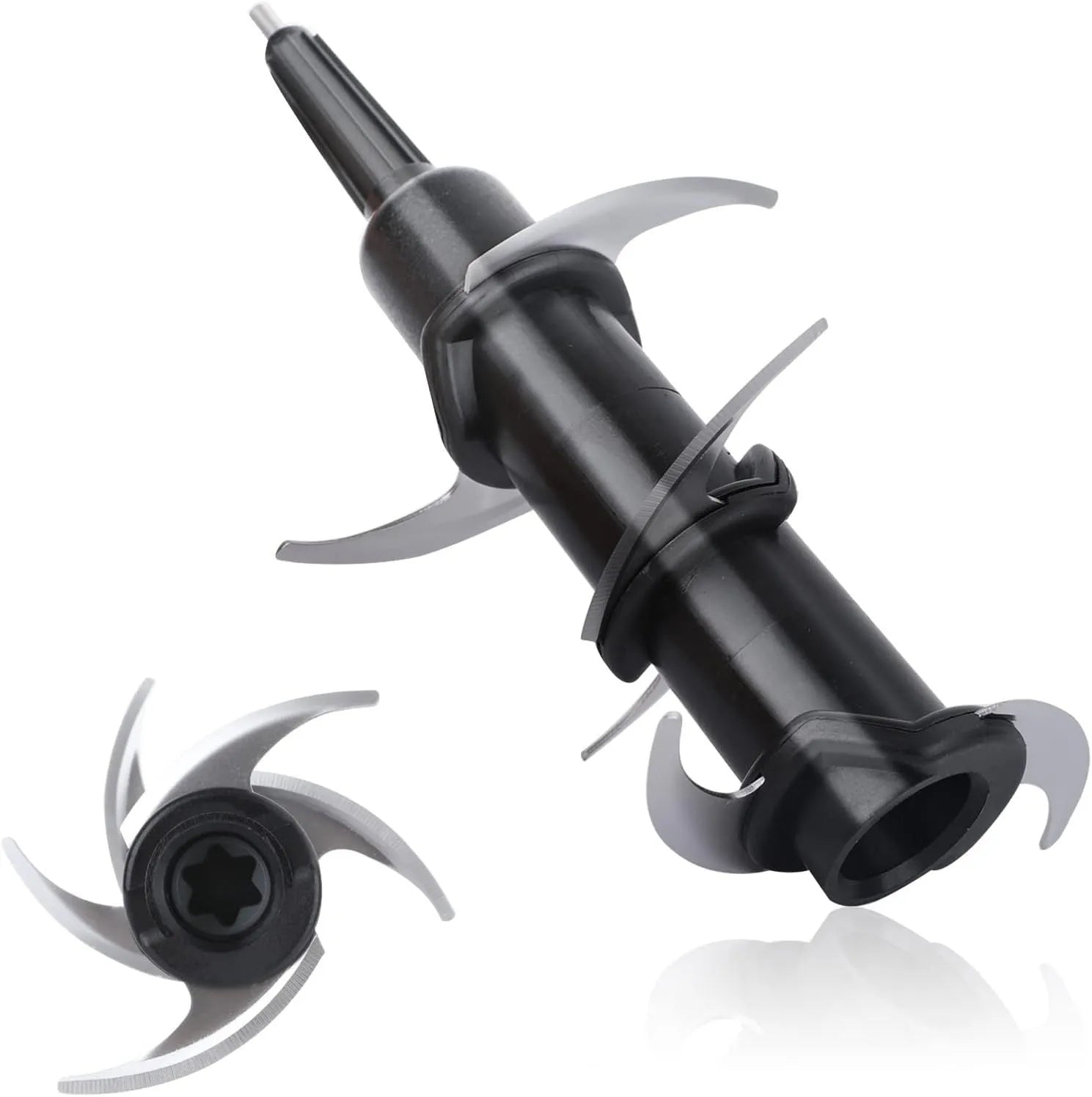 304 stainless steel juicer replacement blade set with six-stack design and knife seat accessory