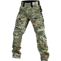 Camouflage trousers for men outdoor multi-pocket wear-resistant training pants available in khaki color