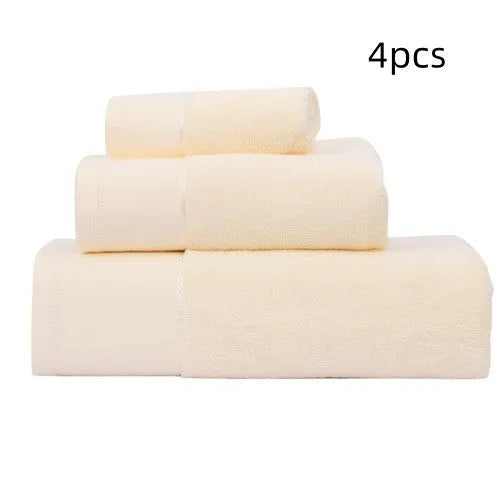 Cotton bath towel 70x140cm 600g in blue with combed yarn gear-break finish