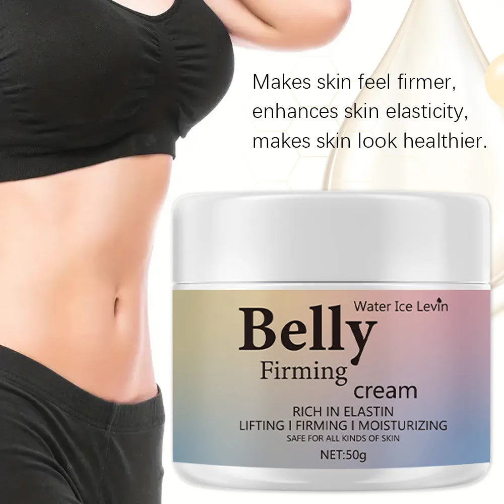 50g moisturising abdominal massage cream in colour box for universal skin