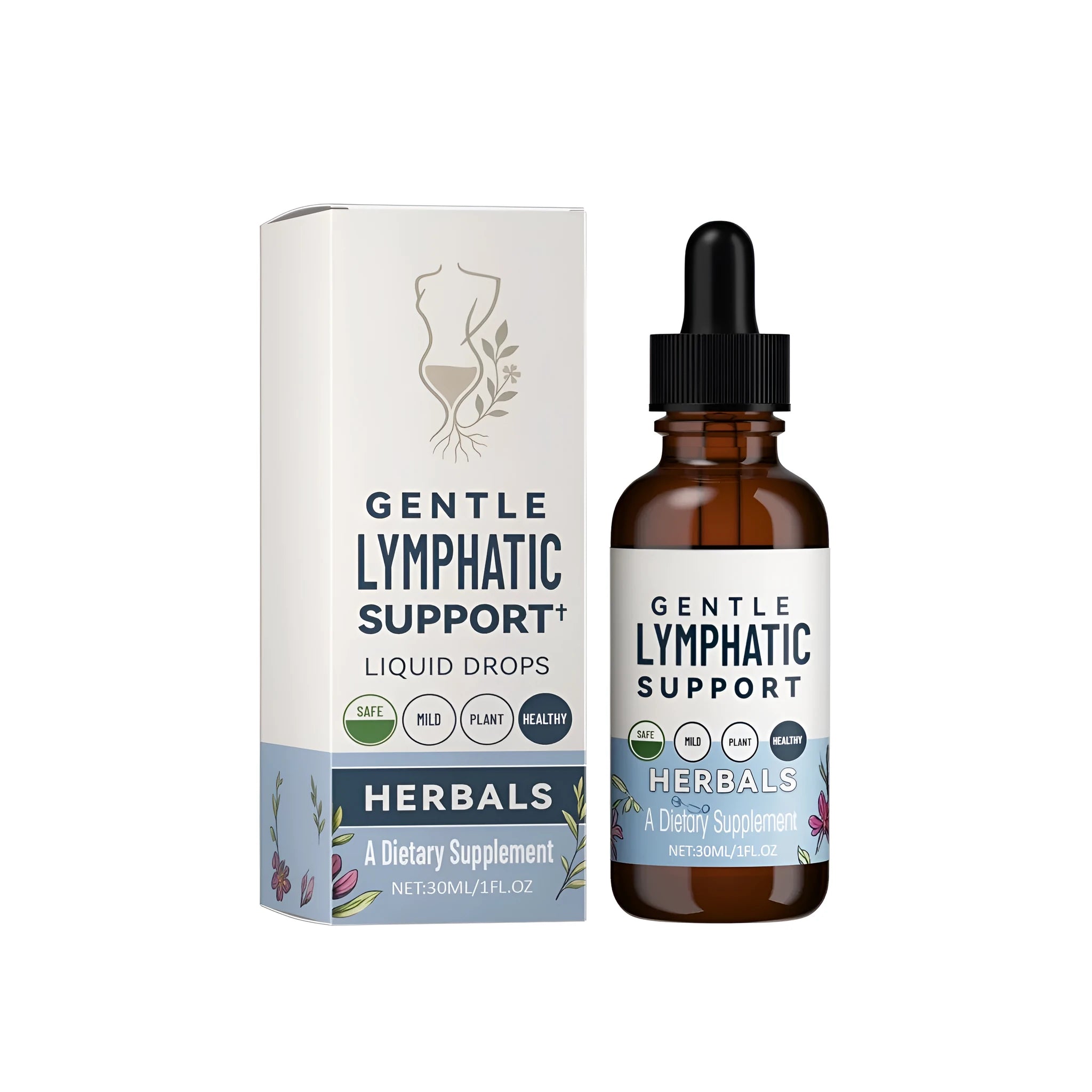 Circulating System Maintenance Drops 30ml bottle with herbal ingredients list