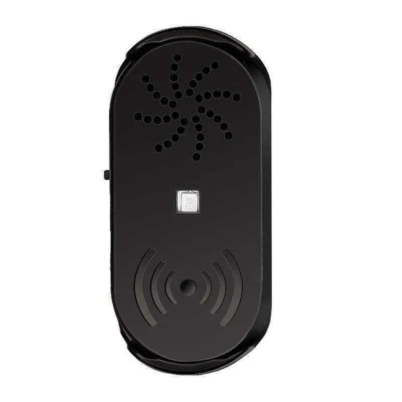 Black ABS plastic car door reminder with infrared sensor for vehicle safety alerts