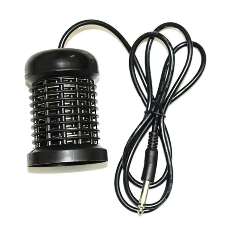 Black electrolytic ion head with stainless steel electrode and ABS housing for foot bath detox machine, 15W