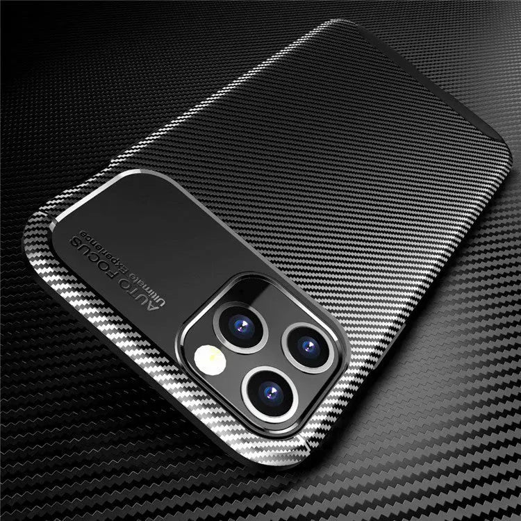 Silicone protective phone case for Apple iPhone shown in black, blue, and brown colours.