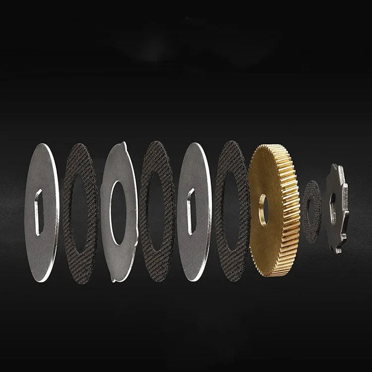Carbon fibre brake pads magnetic centrifugal drop baitcasting reel GTR model for freshwater lure fishing
