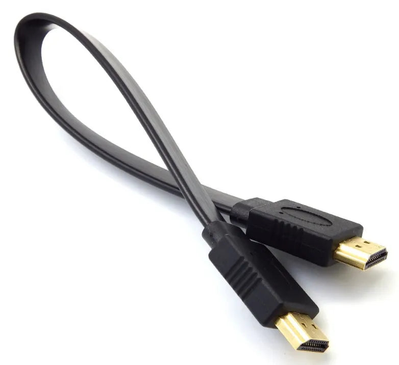 HDMI version 1.4 cable with copper wiring available in multiple measured lengths