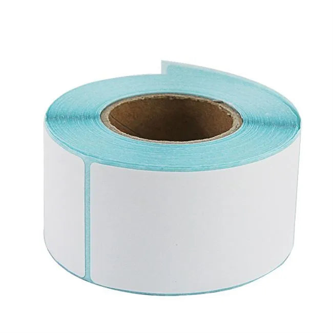 10x15cm thermal paper roll with 500 sheets, thermal paper for thermal printers, suitable for labels and receipts.