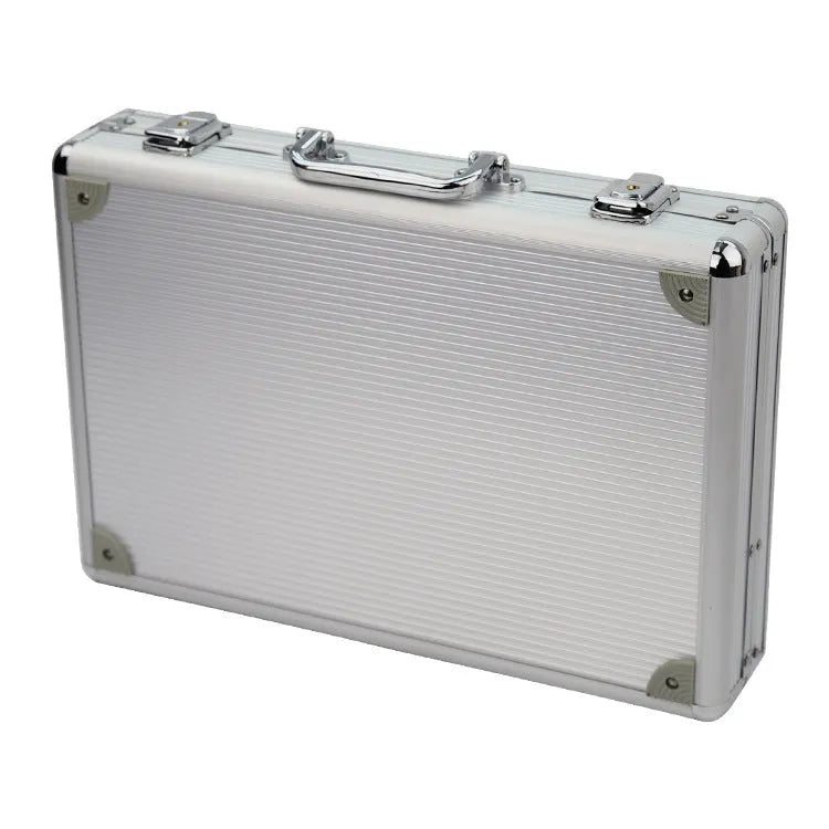 Aluminium alloy 24-slot watch display box for storage and packaging, photo colour finish