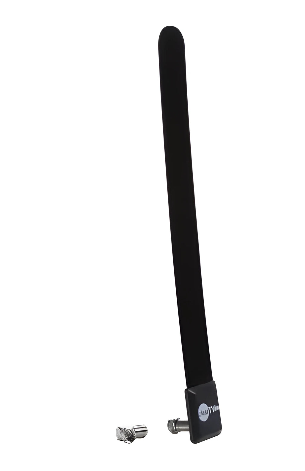 Black Clear TV Key indoor digital satellite HDTV antenna receiver, 50g FR-4 fibre, single unit in OPP bag