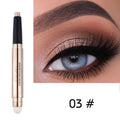 Monochrome pearl eye shadow pen in a single colour with silkworm highlight effect