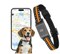 Pet global positioning collar in black and green made from ABS material for dogs and cats