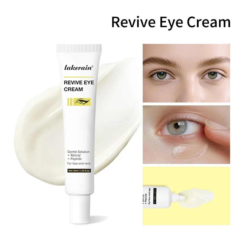 40ml tube of retinol eye cream for dark circles and fine lines